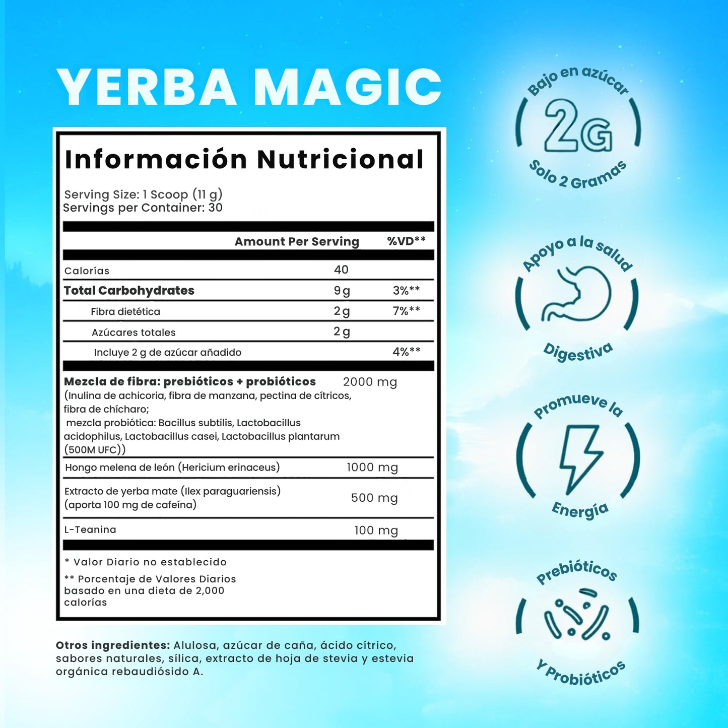 Yerba Magic™: Energía y Claridad Natural - Original